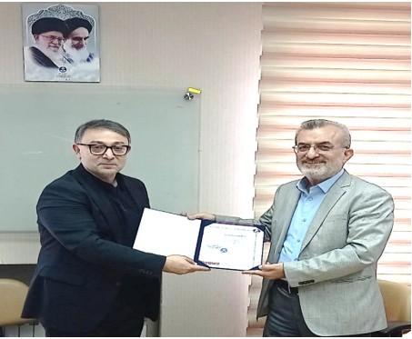معارفه مدیر عامل جدید شرکت توس پیوند